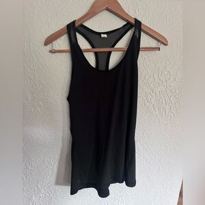Black athleta tank top